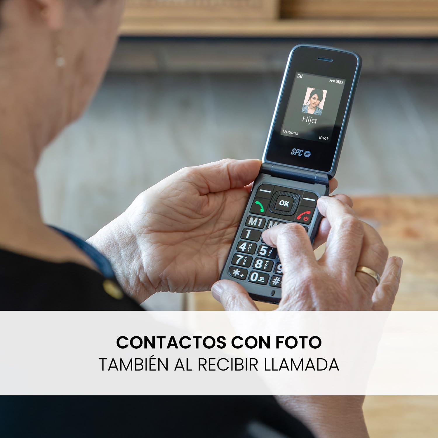 Telemóvel SPC Stella 3 para Idosos/ 4G/ Preto - Imagem 3