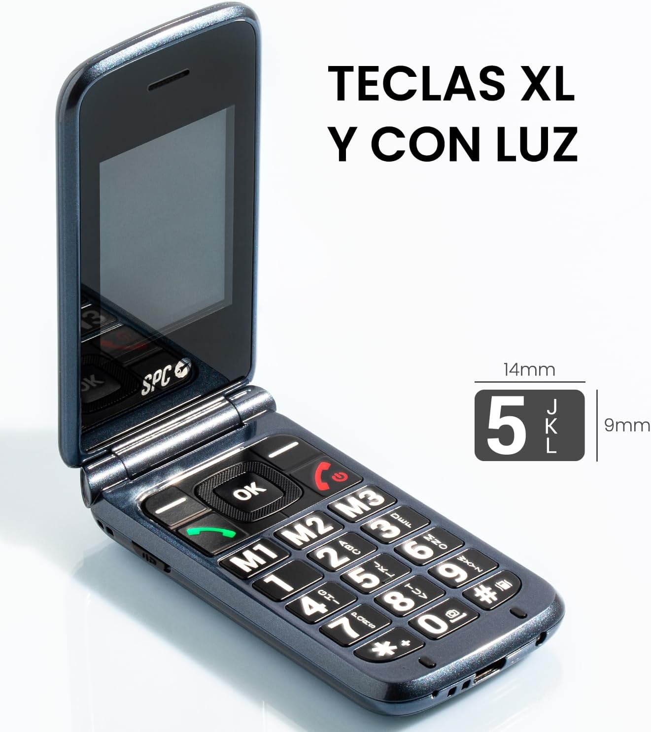 Telemóvel SPC Stella 3 para Idosos/ 4G/ Preto - Imagem 2