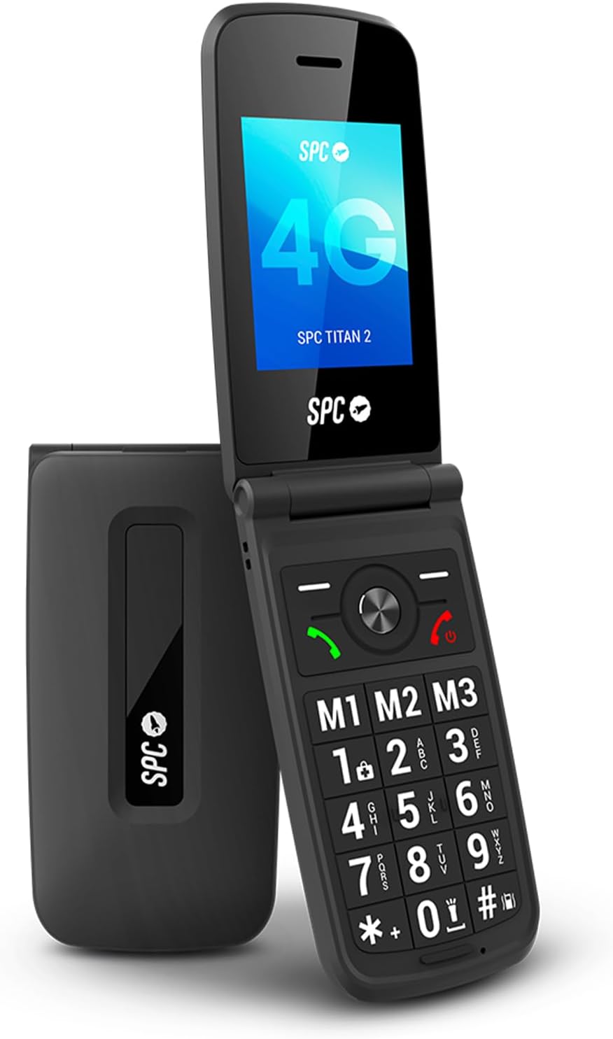 Telemóvel SPC Titan 2 para Pessoas Mais Velhas/ Preto
