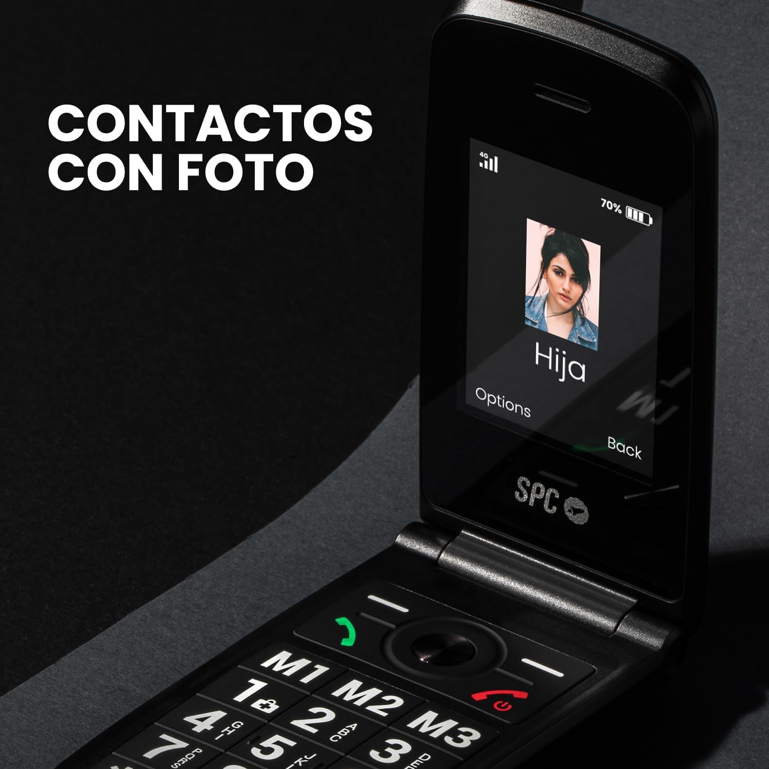 Telemóvel SPC Titan 2 para Pessoas Mais Velhas/ Preto - Imagem 5