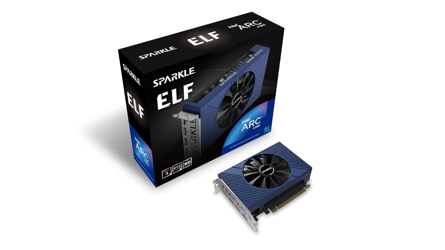 Placa Gráfica Sparkle Intel Arc A380 ELF/ 6GB GDDR6