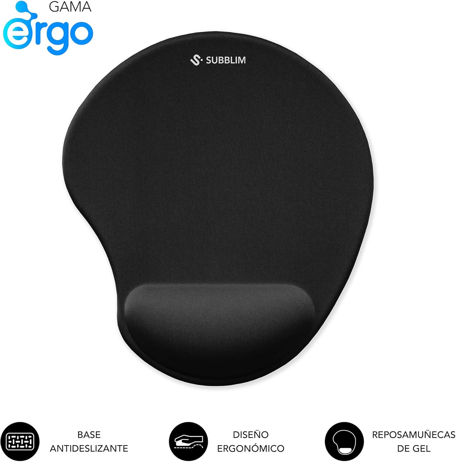 Alfombrilha Ergonómica Subblim Ergo NeoGel Tapete de Rato - Imagem 2