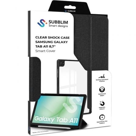 Capa Subblim Clear Shock Case para Samsung A11 8,7"/ Preta - Imagem 5
