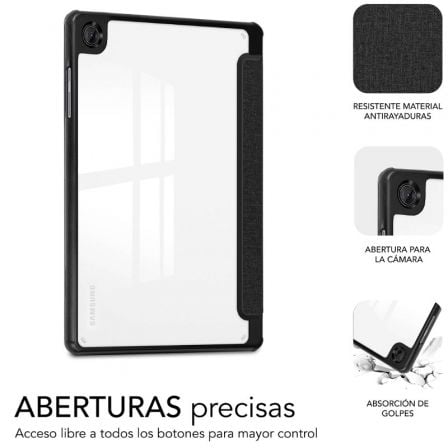 Capa Subblim Clear Shock Case para Samsung A11+/ Preta - Imagem 4