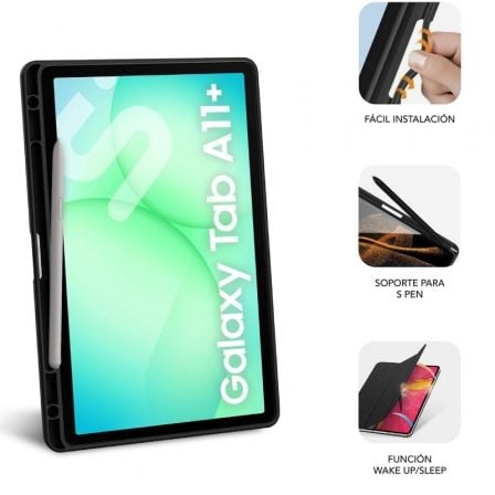 Capa Subblim Clear Shock Case para Samsung A11+/ Preta - Imagem 3