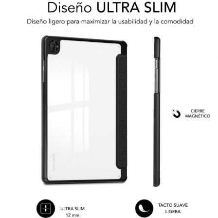 Capa Subblim Clear Shock Case para Samsung A11+/ Preta - Imagem 5