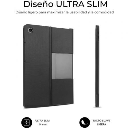 Peliculas Subblim Shock Case Lenovo Tab Plus 2025 11,5"/ Preto - Imagem 3