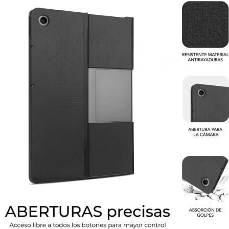 Peliculas Subblim Shock Case Lenovo Tab Plus 2025 11,5"/ Preto - Imagem 2