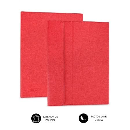 Capa Subblim Clever Stand para Tablets de 9"-10.1"/ Vermelha - Imagem 3