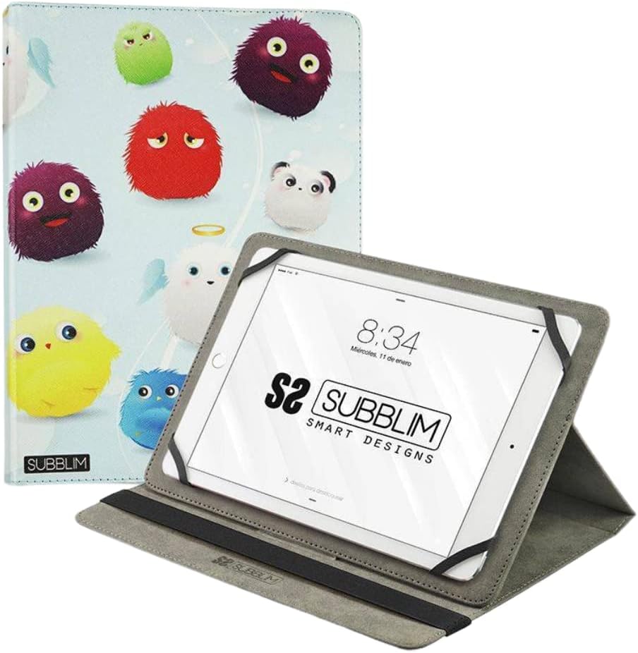 Capa Subblim Trendy Furry para Tablets de 10.1"-11"