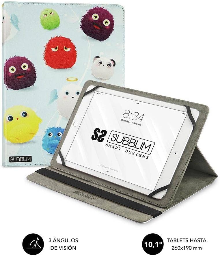 Capa Subblim Trendy Furry para Tablets de 10.1"-11" - Imagem 2