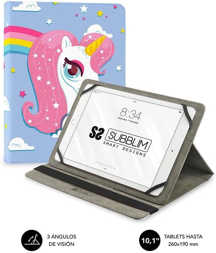 Capa Subblim Trendy Case Unicórnio para Tablets de 9.6"-11" - Imagem 2