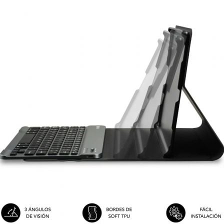 Capa com Teclado Subblim Shock Case Lenovo Tab 10.1" 2025/ Preto - Imagem 4