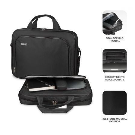 Mala Subblim Oxford para Portáteis até 16"/ Preto - Imagem 2
