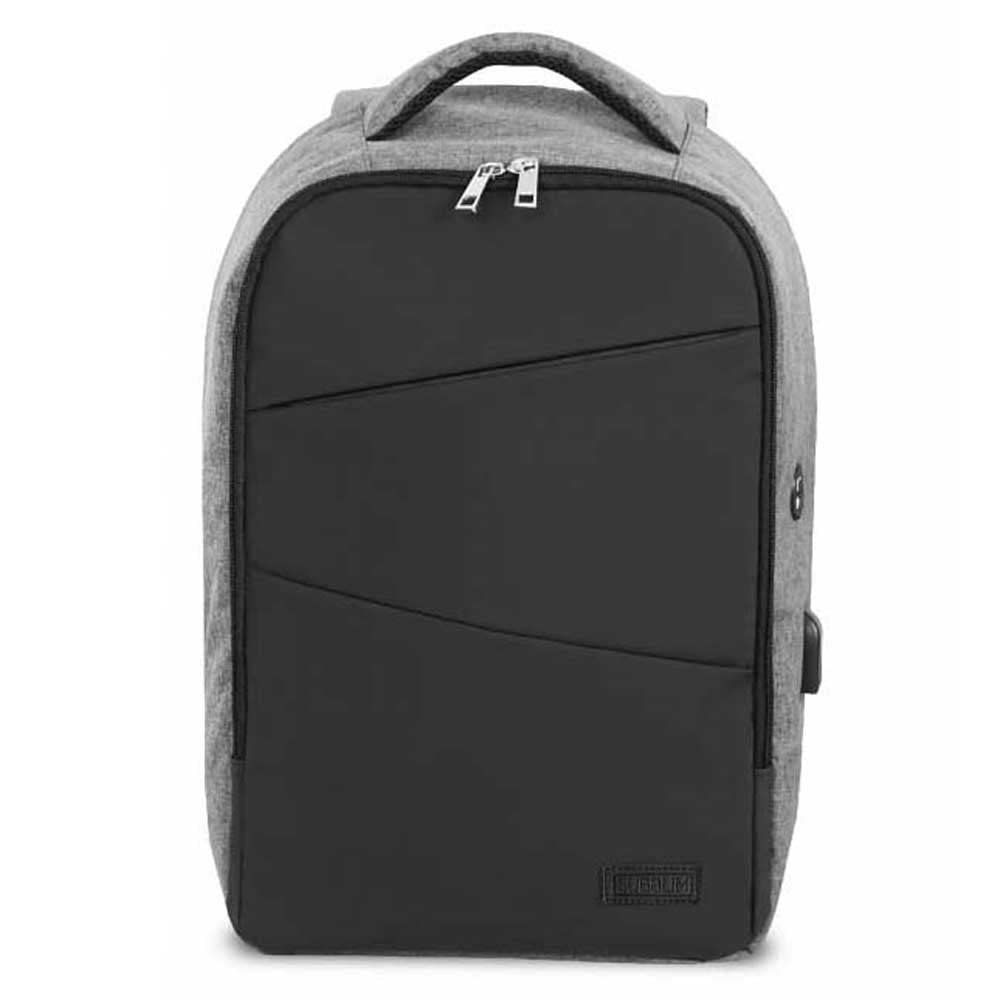 Mochila Subblim Secure V2 AP para Portáteis até 15.6"/ Porta USB/ Antirroubo/ Cinzento
