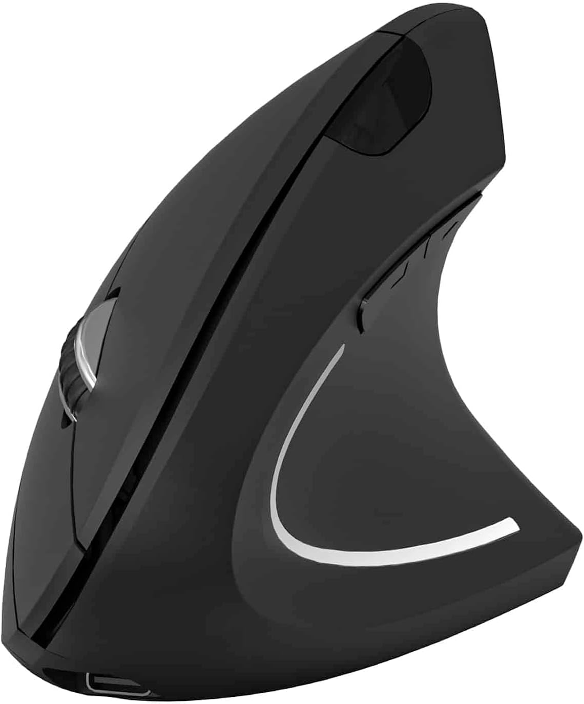 Rato Vertical Sem Fios por Bluetooth/ 2.4GHz Subblim Glide Vertical Ergo Dual Battery/ Bateria Recarregável/ Até 1600 DPI/ Preto