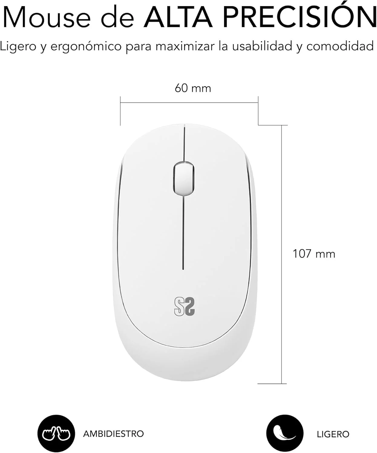 Conjunto Rato Sem Fios e Tapete Desk Mat SUBBLIM Harmony Pack 1200 DPI 80x30cm Roxo - Imagem 5
