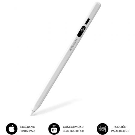 Caneta Eletrónica Subblim NoteFlow Pen para iPad/ Branco - Imagem 2