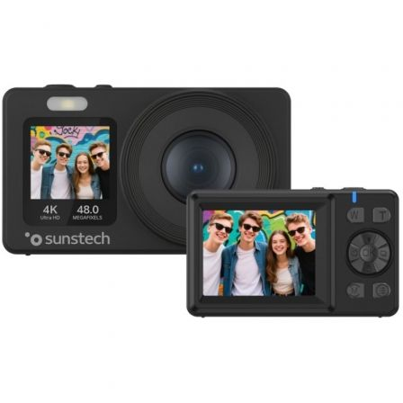 Câmara Digital Desportiva Sunstech DCAM4825/ 48MP/ Zoom Óptico 18x/ Preta