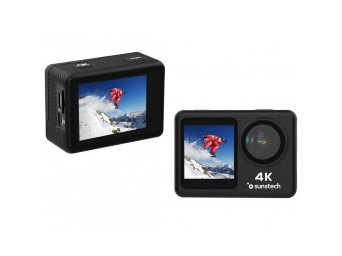 Câmara Digital Desportiva Sunstech Adventure 4K/ 16MP/ Ângulo de Visão 170º/ Preta - Imagem 2