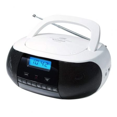 Rádio CD Sunstech CRUSM400WT/ Branco