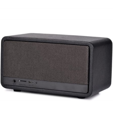 Rádio Portátil e Coluna Sunstech RPBT460 Bluetooth 10W RMS Carregamento Sem Fios 15W Preto - Imagem 5