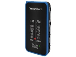 Rádio Portátil Sunstech RPC6BL/ a Pilhas/ Azul - Imagem 2