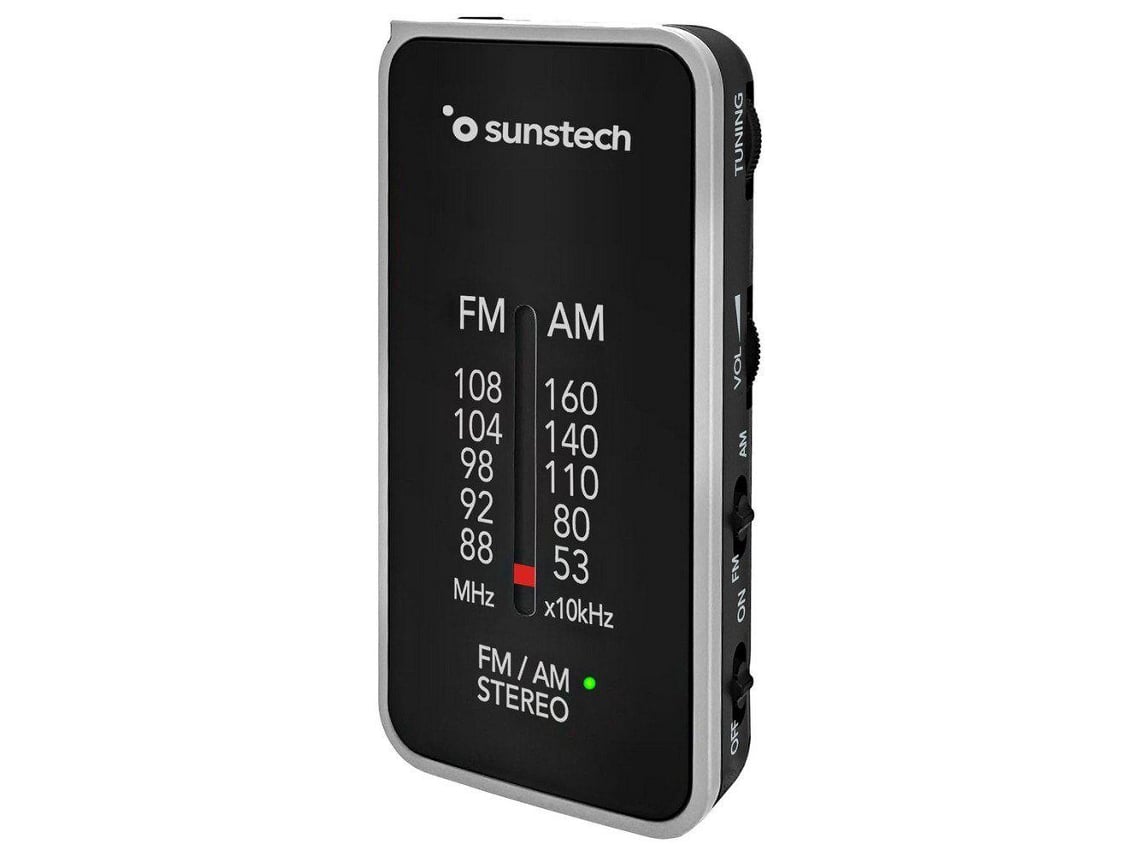 Rádio Portátil Sunstech RPC6SL/ Prata