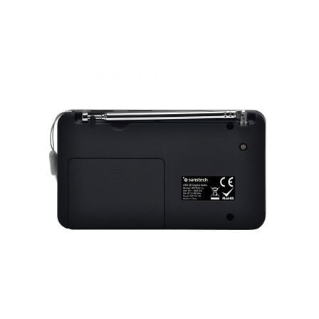 Rádio Portátil Sunstech RPDS32BL/ com Bateria/ Preto e Azul - Imagem 5