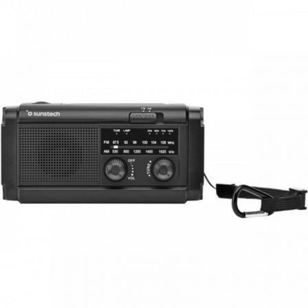 Rádio Portátil Sunstech RPE25/ Preta - Imagem 4