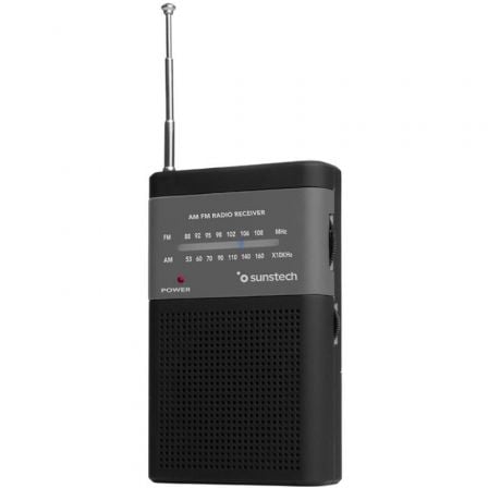 Rádio Portátil Sunstech RPS42BLISBK/ Preta