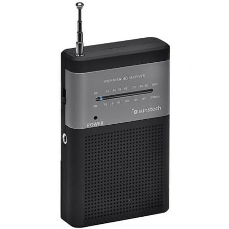 Rádio Portátil Sunstech RPS42BLISBK/ Preta - Imagem 2