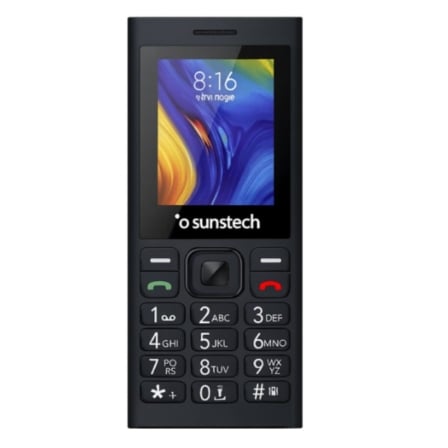 Telemóvel Sunstech CEL5 2.4" 4G Dual SIM 32MB RAM 32MB Armazenamento 1000 mAh Preto - Imagem 2