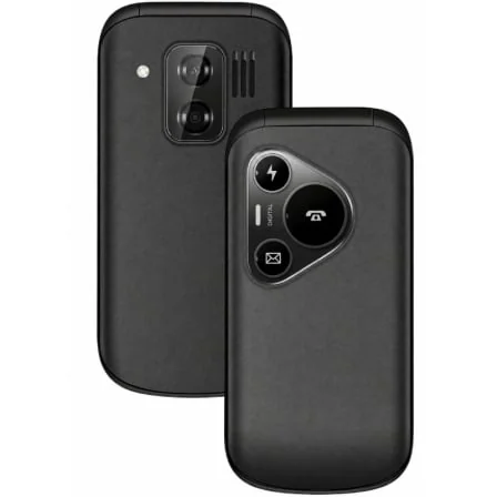 Telemóvel Sunstech CELT24 4G 2.4" Dual SIM Botão SOS para Idosos Preto - Imagem 2