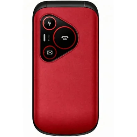 Telemóvel Sunstech CELT24 2.4" 4G Dual SIM Botão SOS 128MB 48MB RAM Vermelho - Imagem 2