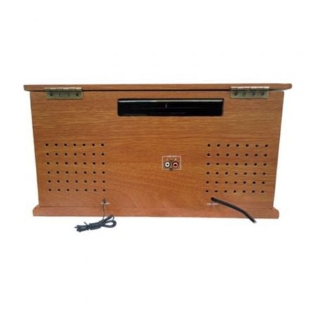 Gira-discos Sunstech PXRC52CD/ Bluetooth/ Rádio FM/ Cassete/ Conversor para MP3 - Imagem 4