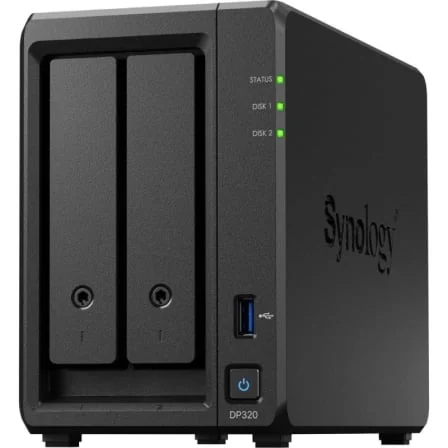 Servidor de Backup NAS Synology ActiveProtect DP320 2 Baías 8GB DDR4 16TB Formato Torre - Imagem 2