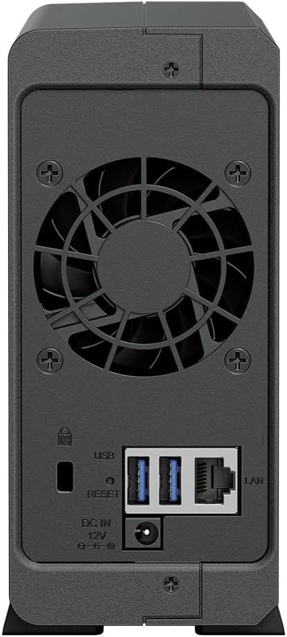 NAS Synology Diskstation DS124/ 1 Baía 3.5"- 2.5"/ 1GB DDR4/ Formato Torre - Imagem 3