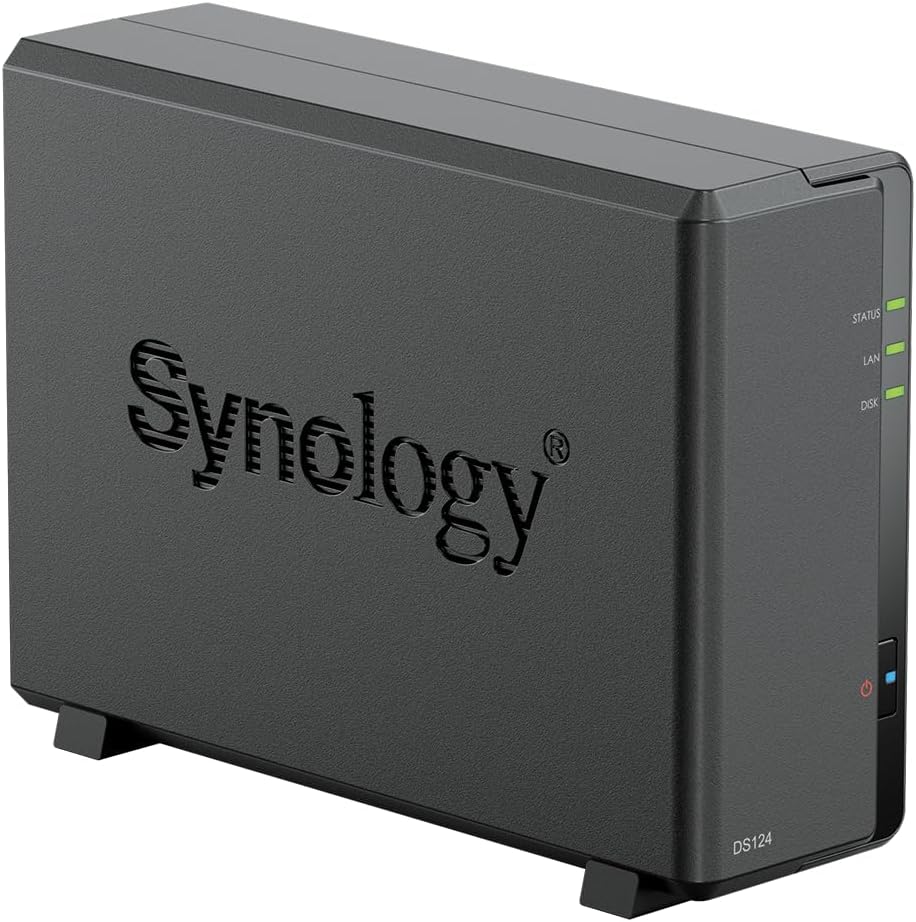 NAS Synology Diskstation DS124/ 1 Baía 3.5"- 2.5"/ 1GB DDR4/ Formato Torre - Imagem 6
