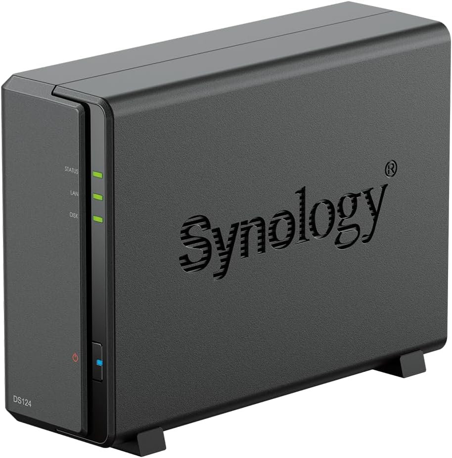 NAS Synology Diskstation DS124/ 1 Baía 3.5"- 2.5"/ 1GB DDR4/ Formato Torre - Imagem 8