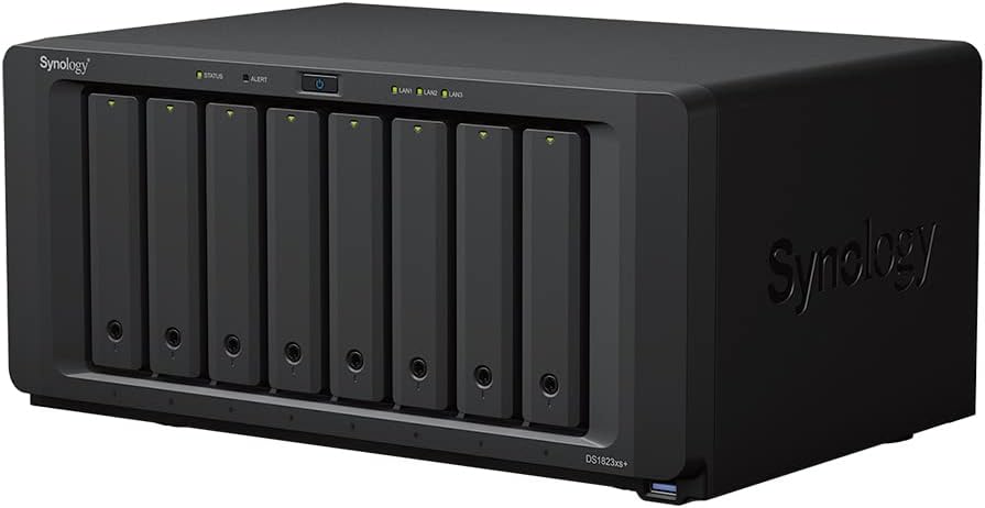 NAS Synology Diskstation DS1823XS+/ 8 Baías 3.5"- 2.5"/ 8GB DDR4/ Formato Torre - Imagem 2