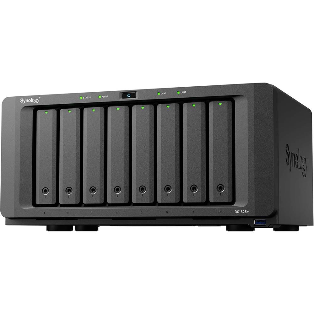 NAS Synology Diskstation DS1825+/ 8 Baías 3.5"- 2.5"/ 8GB DDR4/ Formato Torre - Imagem 5