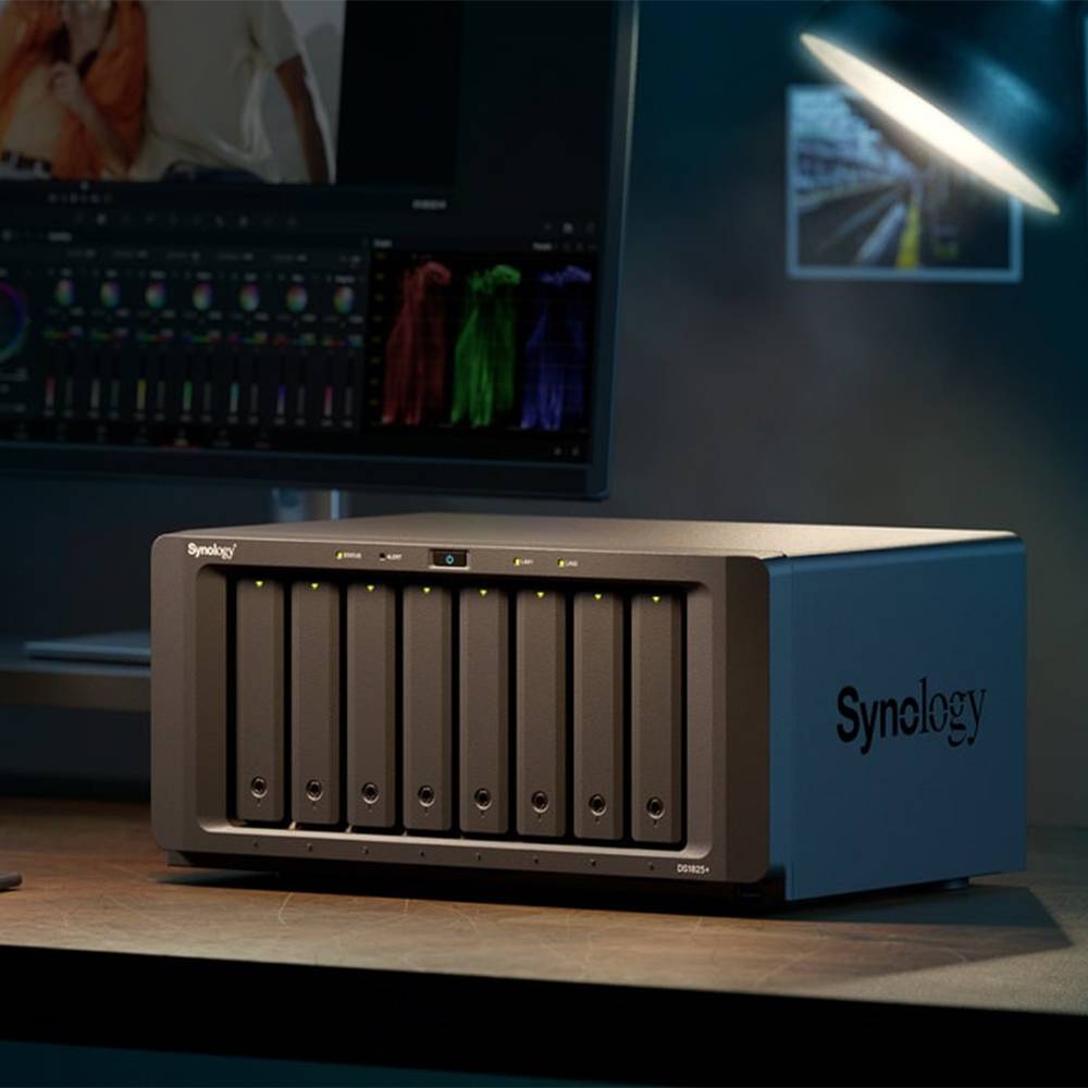NAS Synology Diskstation DS1825+/ 8 Baías 3.5"- 2.5"/ 8GB DDR4/ Formato Torre - Imagem 2