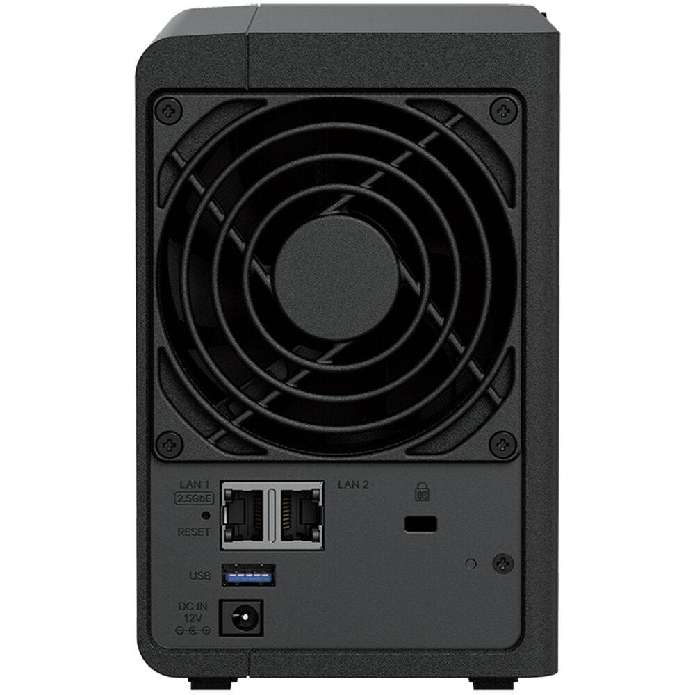 NAS Synology Diskstation DS225+/ 2 Baías 3.5"- 2.5"/ 2GB DDR4/ Formato Torre - Imagem 6