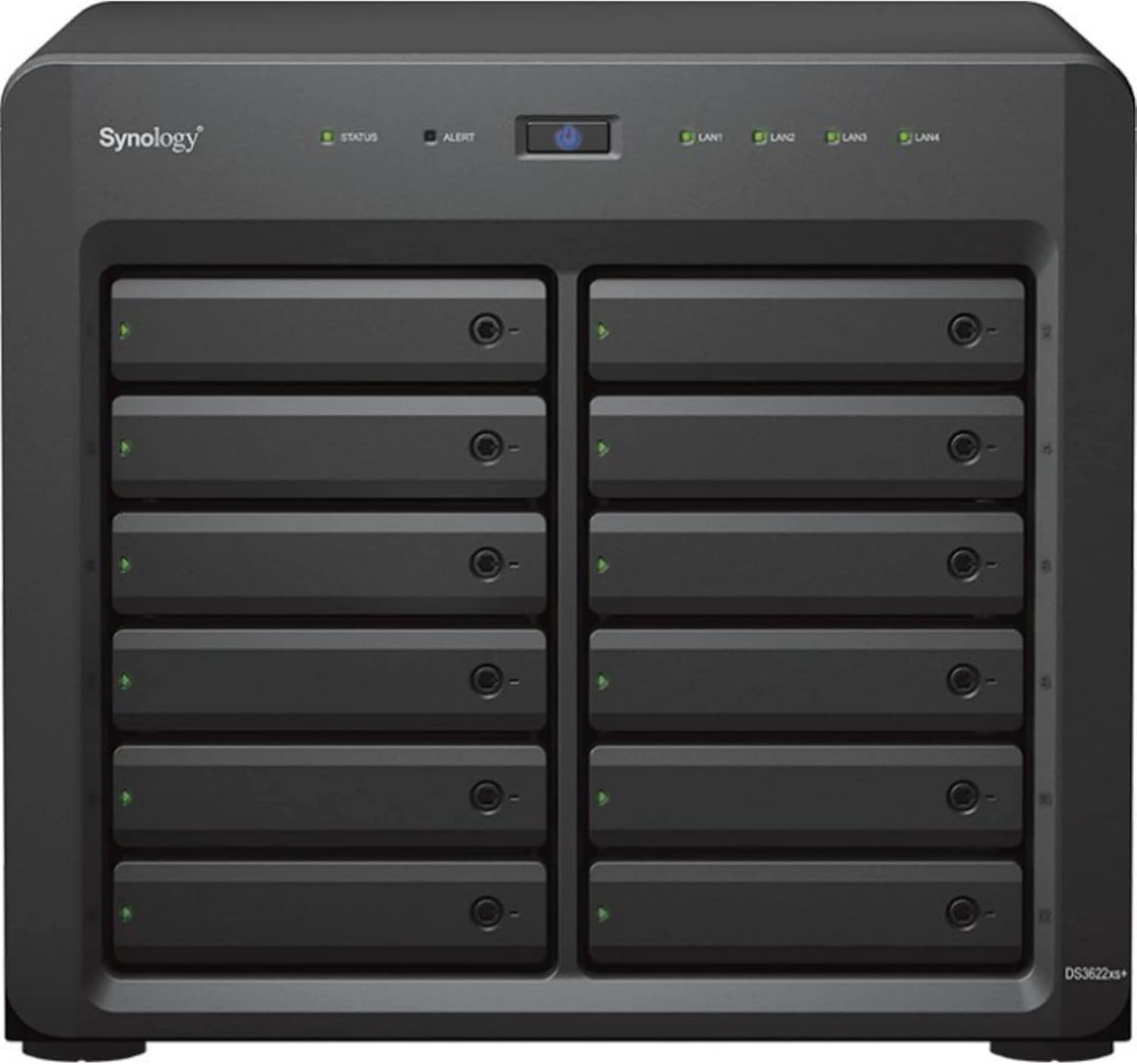 NAS Synology Diskstation DS3622XS+/ 12 Baías 3.5"- 2.5"/ 16GB DDR4/ Formato Torre - Imagem 2