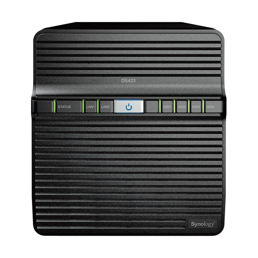 NAS Synology Diskstation DS423/ 4 Baías 3.5"- 2.5"/ 2GB DDR4/ Formato Torre - Imagem 2