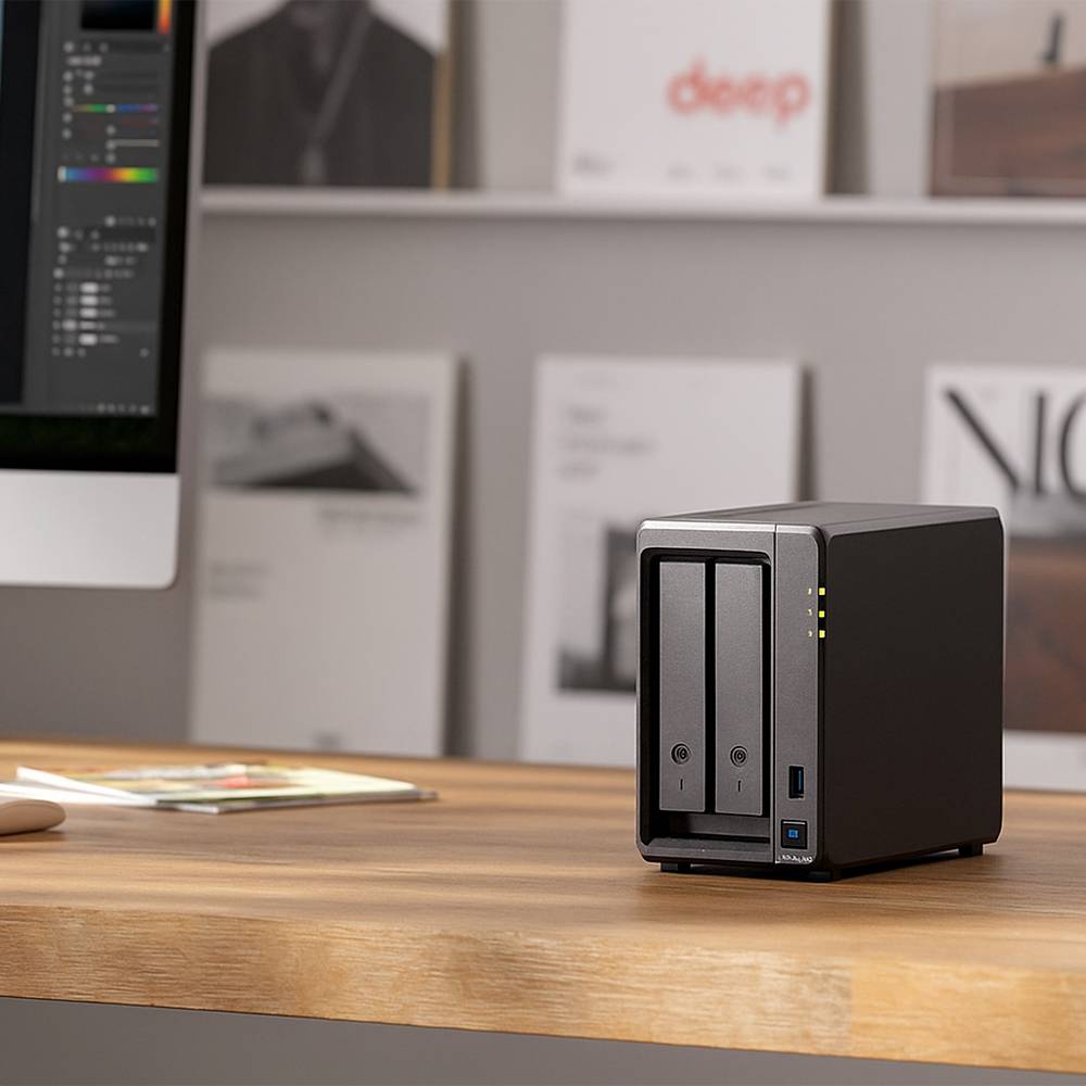 NAS Synology Diskstation DS725+/ 2 Baías 3.5"- 2.5"/ 4GB DDR4/ Formato Torre - Imagem 2