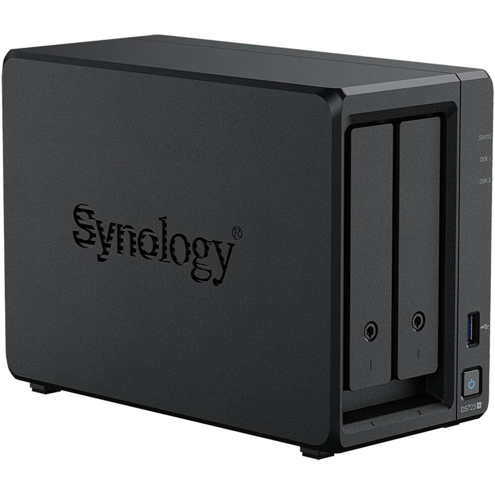 NAS Synology Diskstation DS725+/ 2 Baías 3.5"- 2.5"/ 4GB DDR4/ Formato Torre - Imagem 3