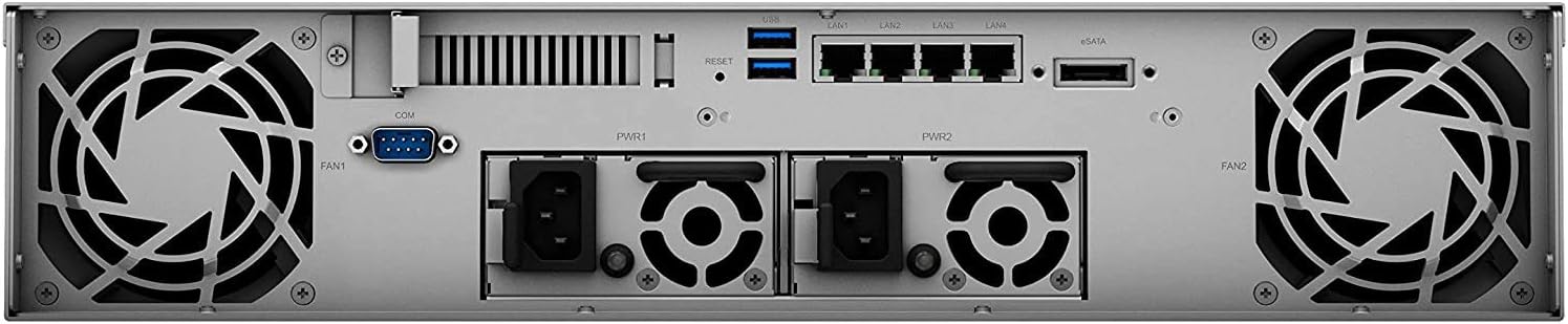NAS Synology Diskstation RS1221RP+/ 8 Baías 3.5"- 2.5"/ 4GB DDR4/ Formato Rack - Imagem 3