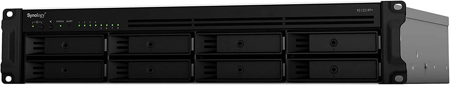 NAS Synology Diskstation RS1221RP+/ 8 Baías 3.5"- 2.5"/ 4GB DDR4/ Formato Rack - Imagem 6